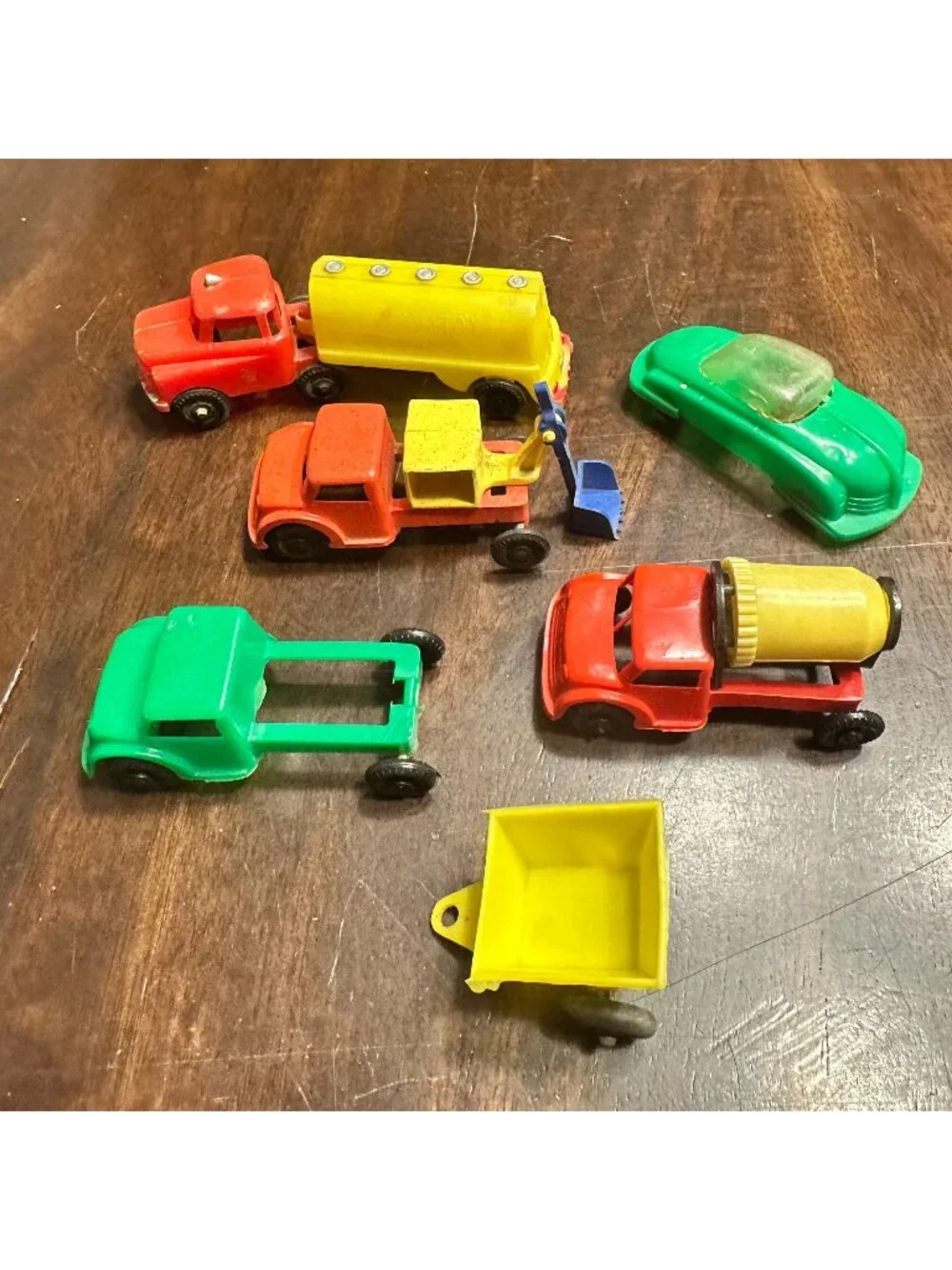 Vintage Wannatoy USA Plastic Toy Car Truck Model Lot